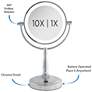 4_Next Generation 14" High Chrome Finish Cordless LED Vanity Mirror more views