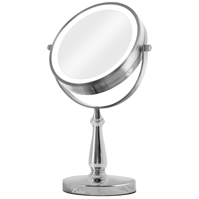 Image 2 Next Generation Chrome 1X/8X LED Cordless Vanity Mirror more views