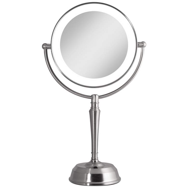 Image 1 Next Generation® Satin Nickel Cordless LED Vanity Mirror