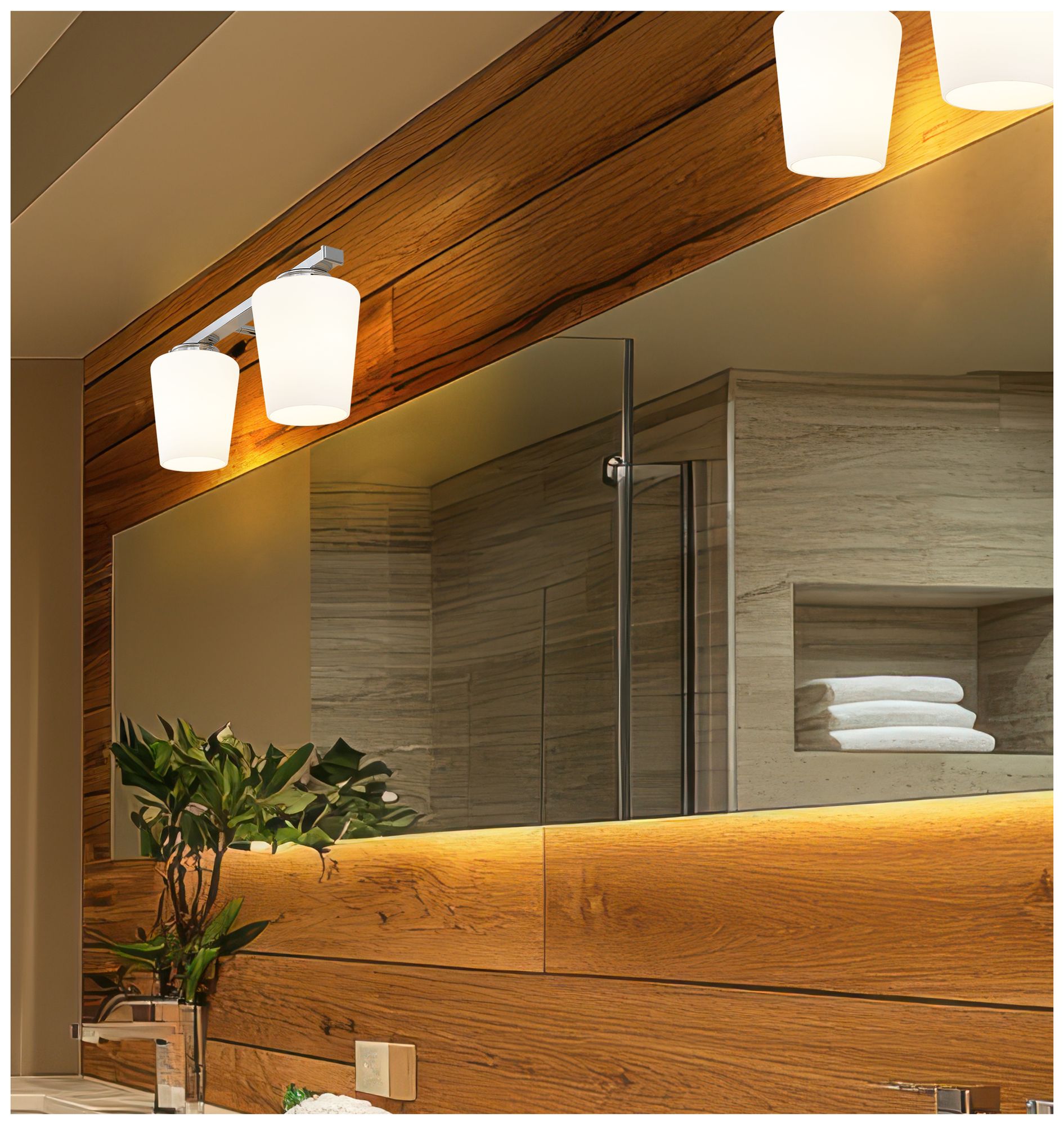 Image 2 Nextra by Z-Lite Chrome 2 Light Vanity more views