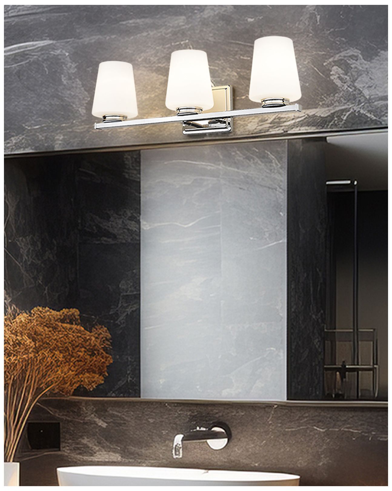 Image 3 Nextra by Z-Lite Chrome 3 Light Vanity more views