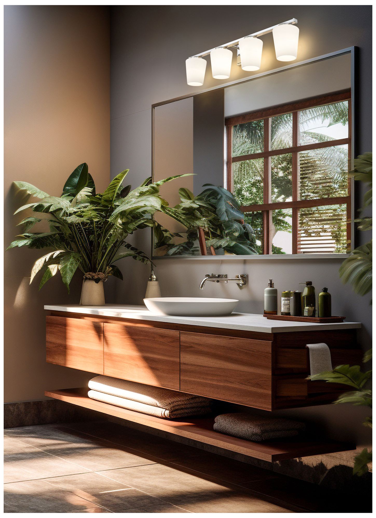 Image 3 Nextra by Z-Lite Chrome 4 Light Vanity more views