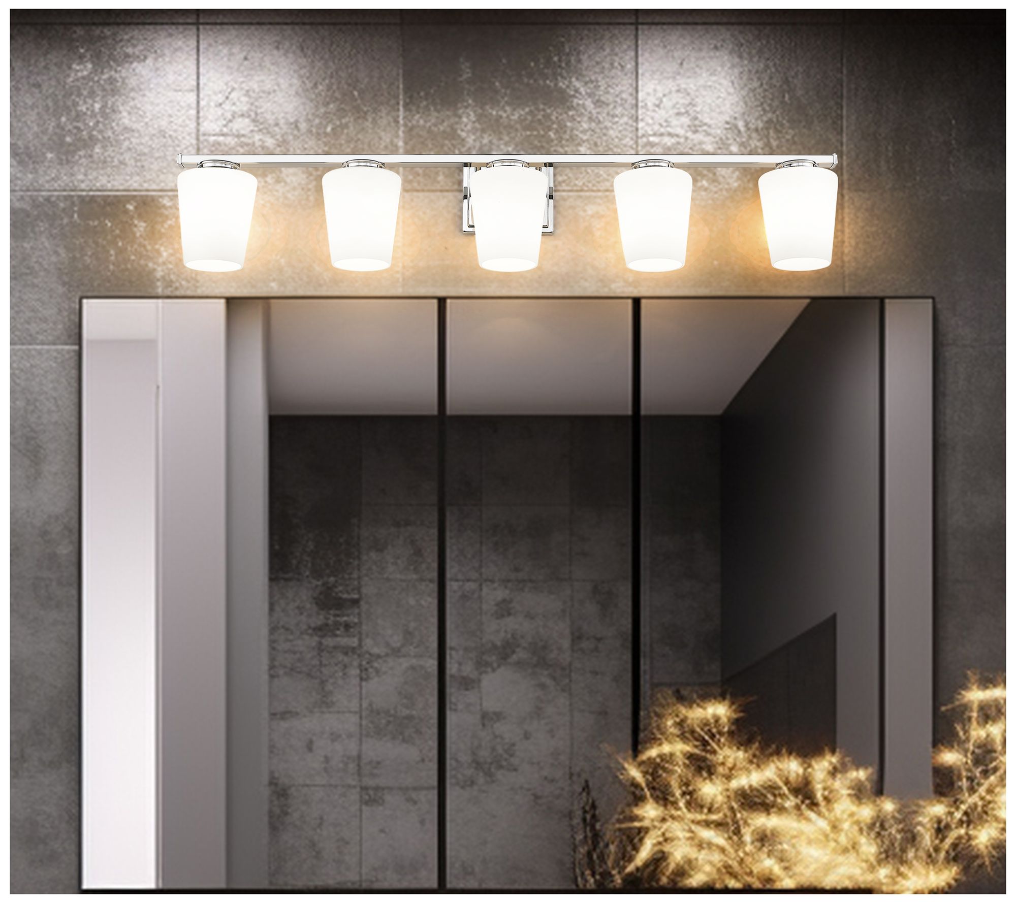 Image 2 Nextra by Z-Lite Chrome 5 Light Vanity more views