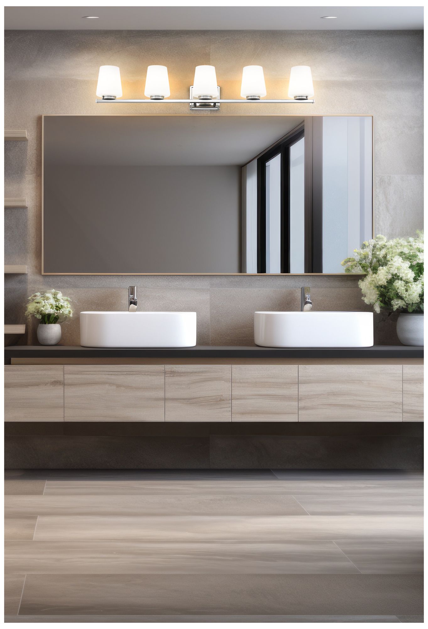 Image 3 Nextra by Z-Lite Chrome 5 Light Vanity more views