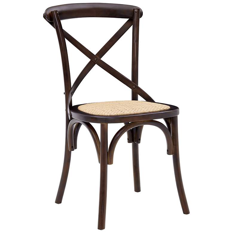 Image 6 Neyo Walnut Wood Side Chairs Set of 2 more views