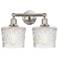 Niagara 11" High Brushed Satin Nickel 2-Light Wall Sconce