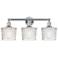 Niagara 24 1/2"W Polished Chrome 3-Light Vanity Bath Light