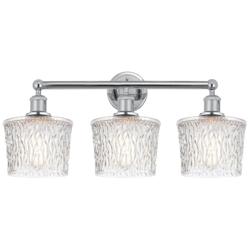Niagara 24 1/2"W Polished Chrome 3-Light Vanity Bath Light