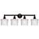 Niagara 33 1/2"W Oil-Rubbed Bronze 4-Light Vanity Bath Light