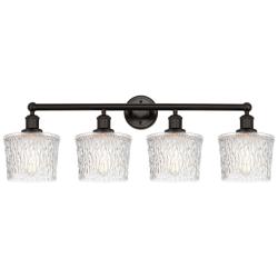 Niagara 33 1/2"W Oil-Rubbed Bronze 4-Light Vanity Bath Light