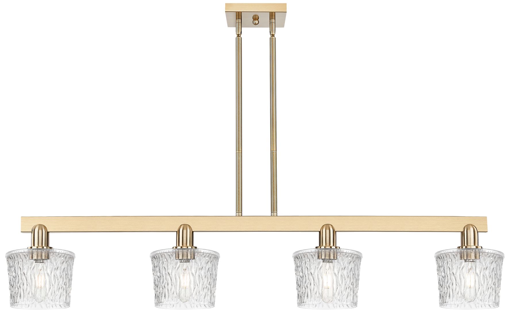Niagara - 4 Light - 49 inch - Champagne Bronze - Island Light