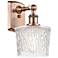 Niagra 11.5" High Copper Sconce w/ Clear Shade