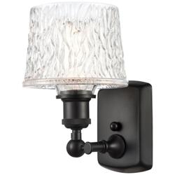 Niagra 11.5" High Oil Rubbed Bronze Sconce w/ Clear Shade