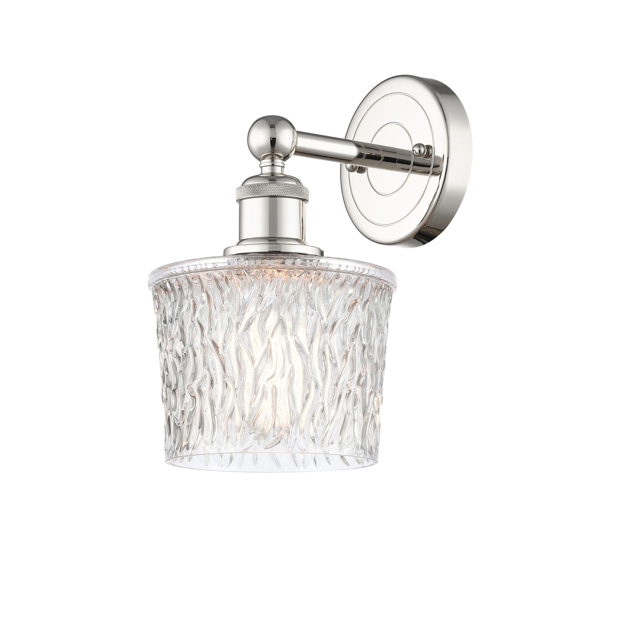 Image 3 Niagra 11"High Polished Nickel Sconce With Clear Shade more views