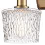 2_Niagra 12"H Brushed Brass 2-Light Wall Sconce w/ Clear Glass more views