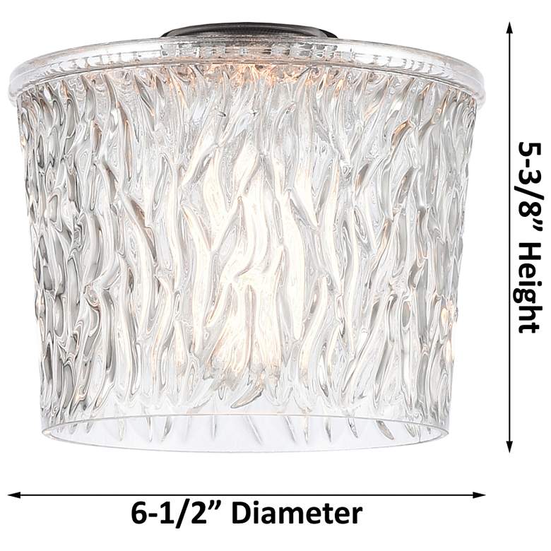 Image 7 Niagra 16"W 2 Light Brushed Satin Nickel Bath Vanity Light w/ Clear Sh more views