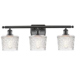 Niagra 3 Light 26" LED Bath Light - Oil Rubbed Bronze - Clear Shade