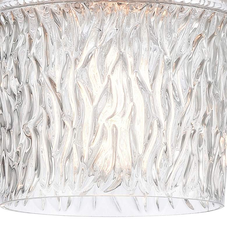Image 2 Niagra 7" LED Sconce - Chrome Finish - Clear Shade more views