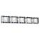 Nice Cube Frosted Glass 33 1/2" Wide ADA Bathroom Light
