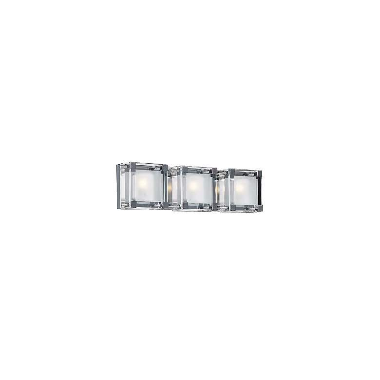 Image 1 Nice Cube Three Light 19 1/2" Wide ADA Bathroom Light
