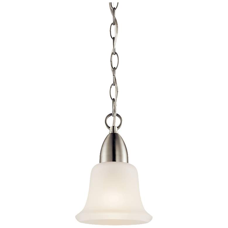 Image 1 Nicholson Brushed Nickel Mini Pendant