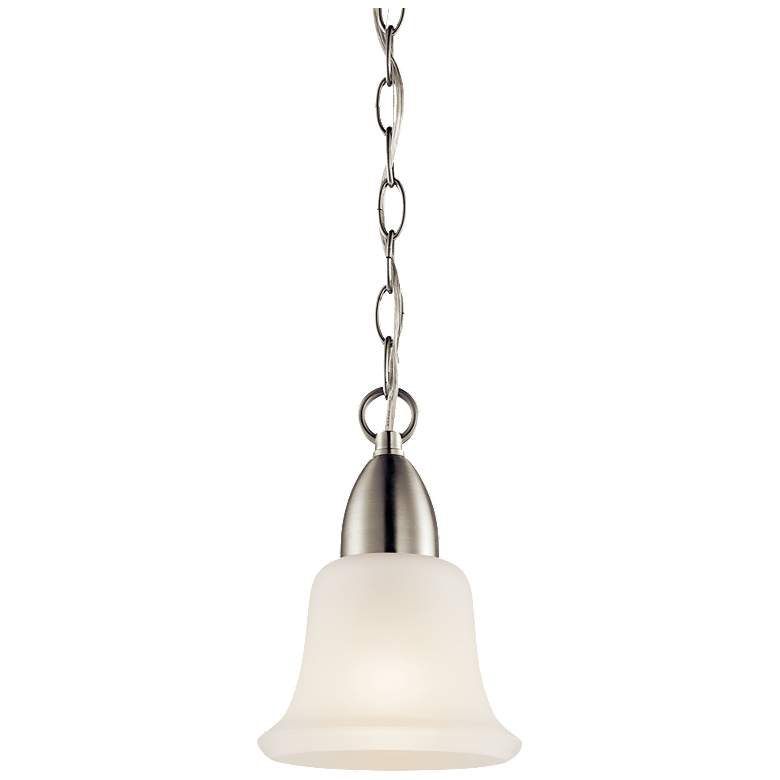 Image 1 Nicholson Brushed Nickel Mini Pendant