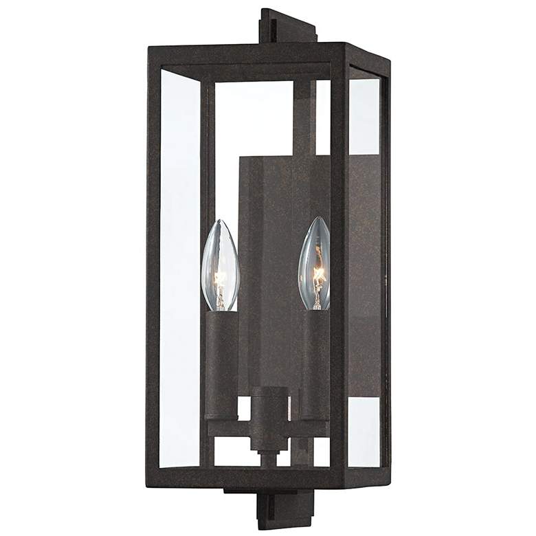Image 1 Nico 16" High French Iron Outdoor Wall Light