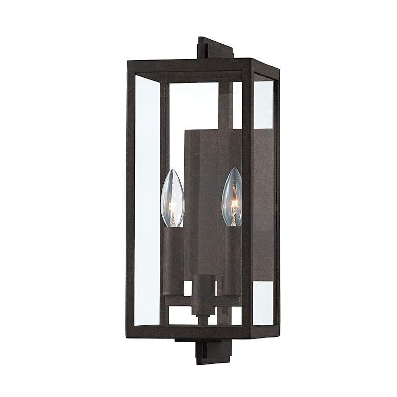 Image 1 Nico 16" High French Iron Outdoor Wall Light