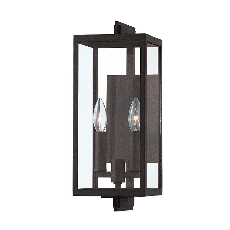Image 2 Nico 16" High French Iron Outdoor Wall Light more views