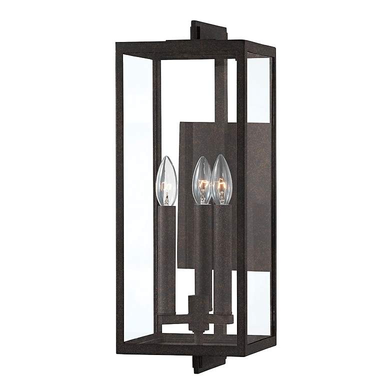 Image 3 Nico 20 inch High French Iron Outdoor Wall Light