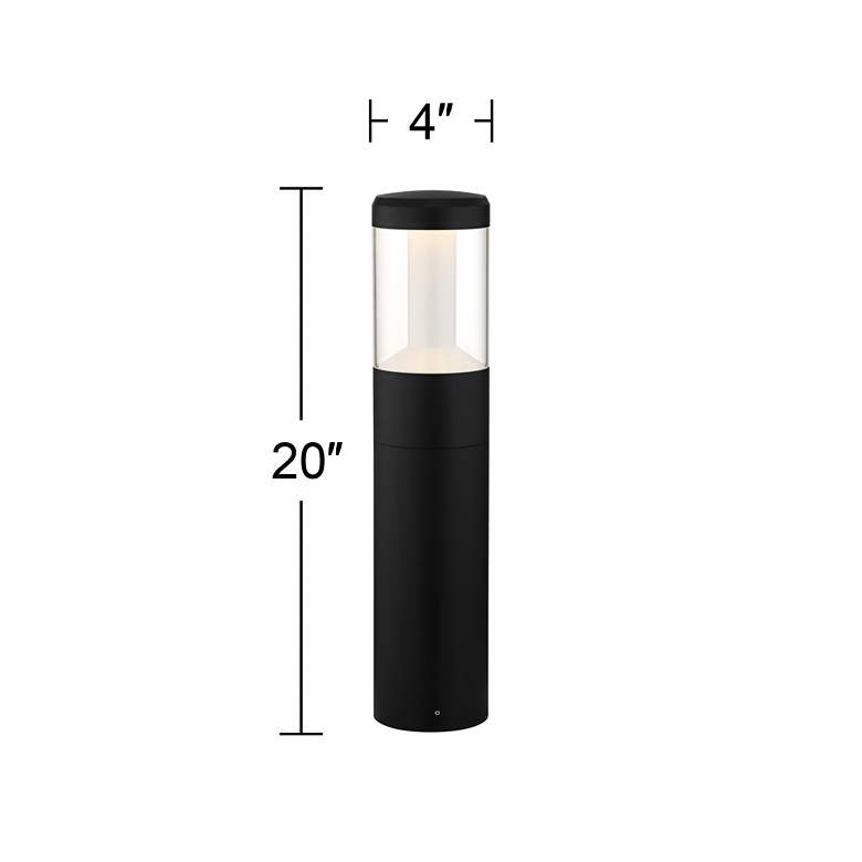 Image 5 Nicola 20" LED Landscape Bollard Path Light more views