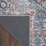 Thumbnail3 of Nicole Curtis Series 1 SR101 2'x6' Blue Pink Runner Area Rug more views