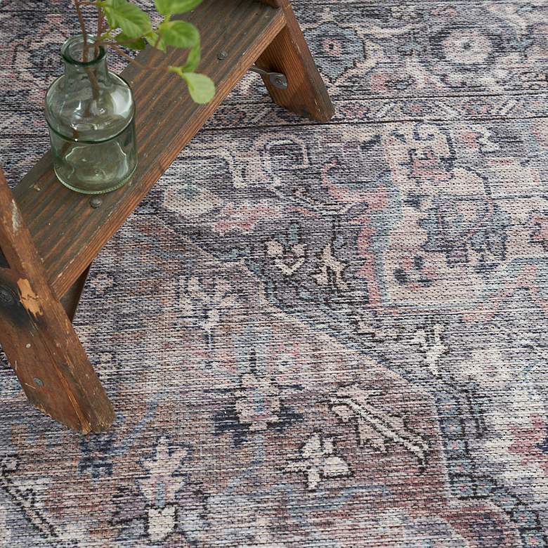 Image 5 Nicole Curtis Series 1 SR101 4'x6' Gray Beige Area Rug more views