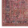 Thumbnail4 of Nicole Curtis Series 1 SR102 7'10"x9'10" Red Navy Area Ru more views