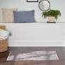 Thumbnail1 of Nicole Curtis Series 1 SR103 2'x3'9" Ivory Brown Area Rug