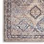 Thumbnail4 of Nicole Curtis Series 1 SR103 2'x3'9" Ivory Brown Area Rug more views