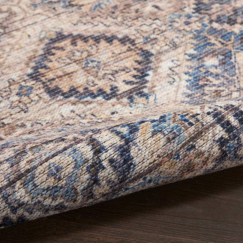 Image 6 Nicole Curtis Series 1 SR103 4'x6' Ivory Brown Area Rug more views