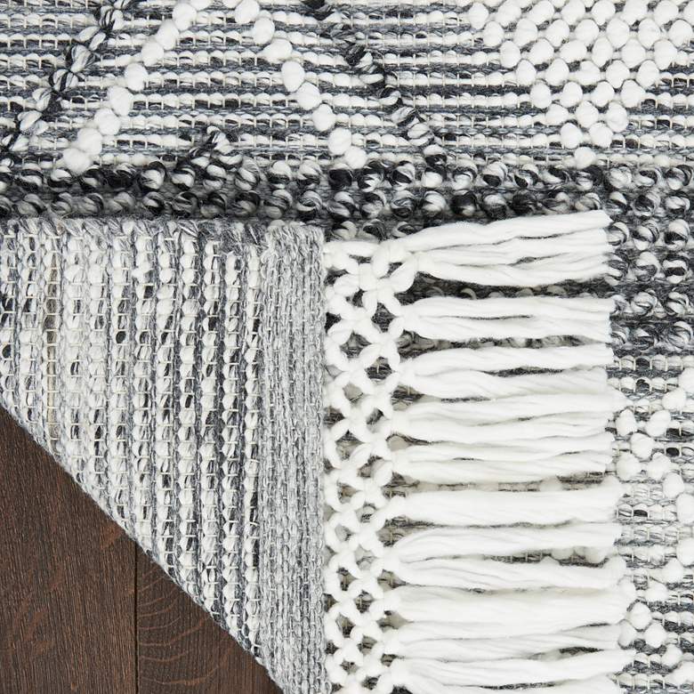 Image 4 Nicole Curtis Series 3 SR301 5'3"x7'6" Gray Ivory Area Ru more views
