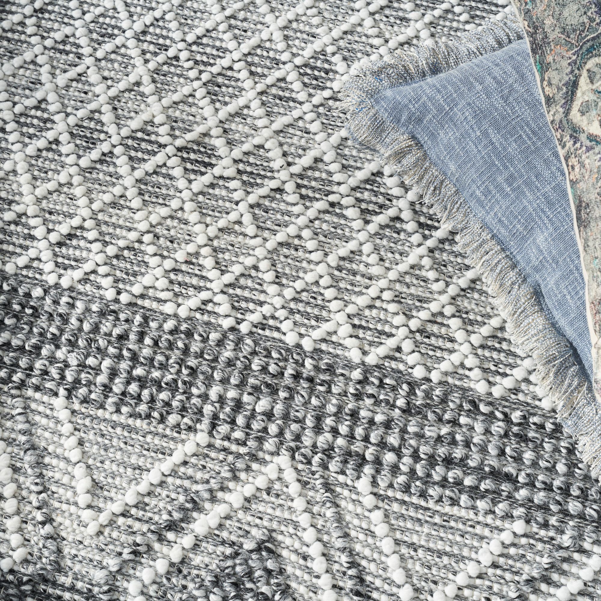 Nicole Curtis Series 3 SR303 5'3"x7'6" Gray Ivory Area Ru