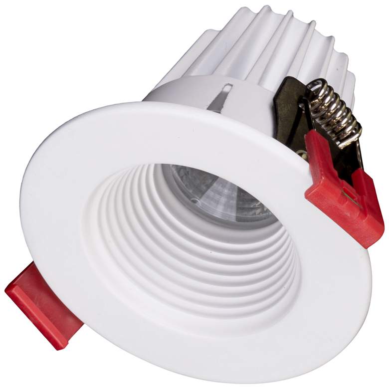 Image 1 Nicor 2" Round White Residential LED Recessed Downlight
