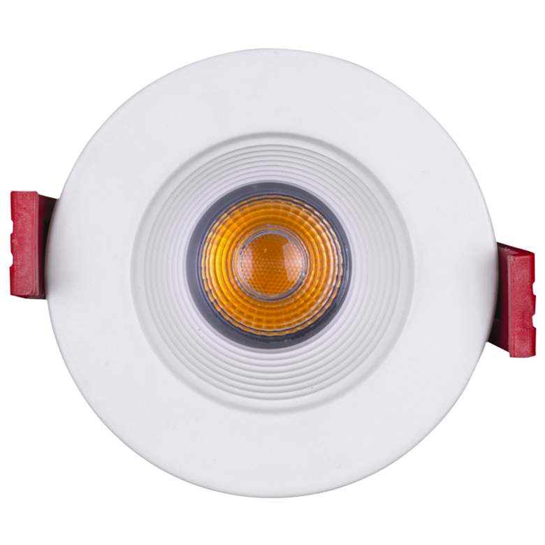 Image 2 Nicor 2 inch Round White Residential LED Recessed Downlight more views