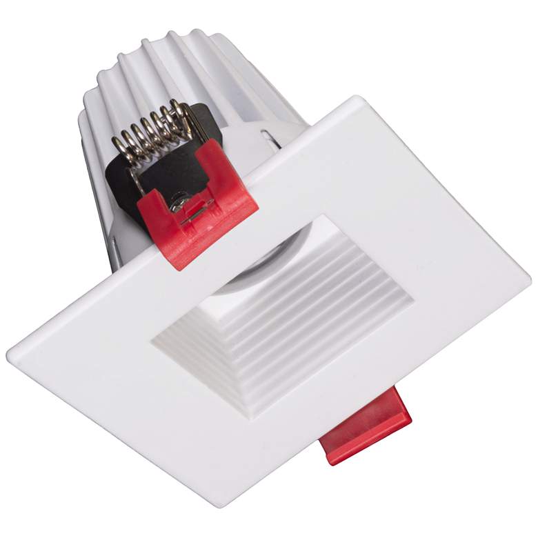 Image 1 Nicor 2" Square White Residential LED Recessed Downlight