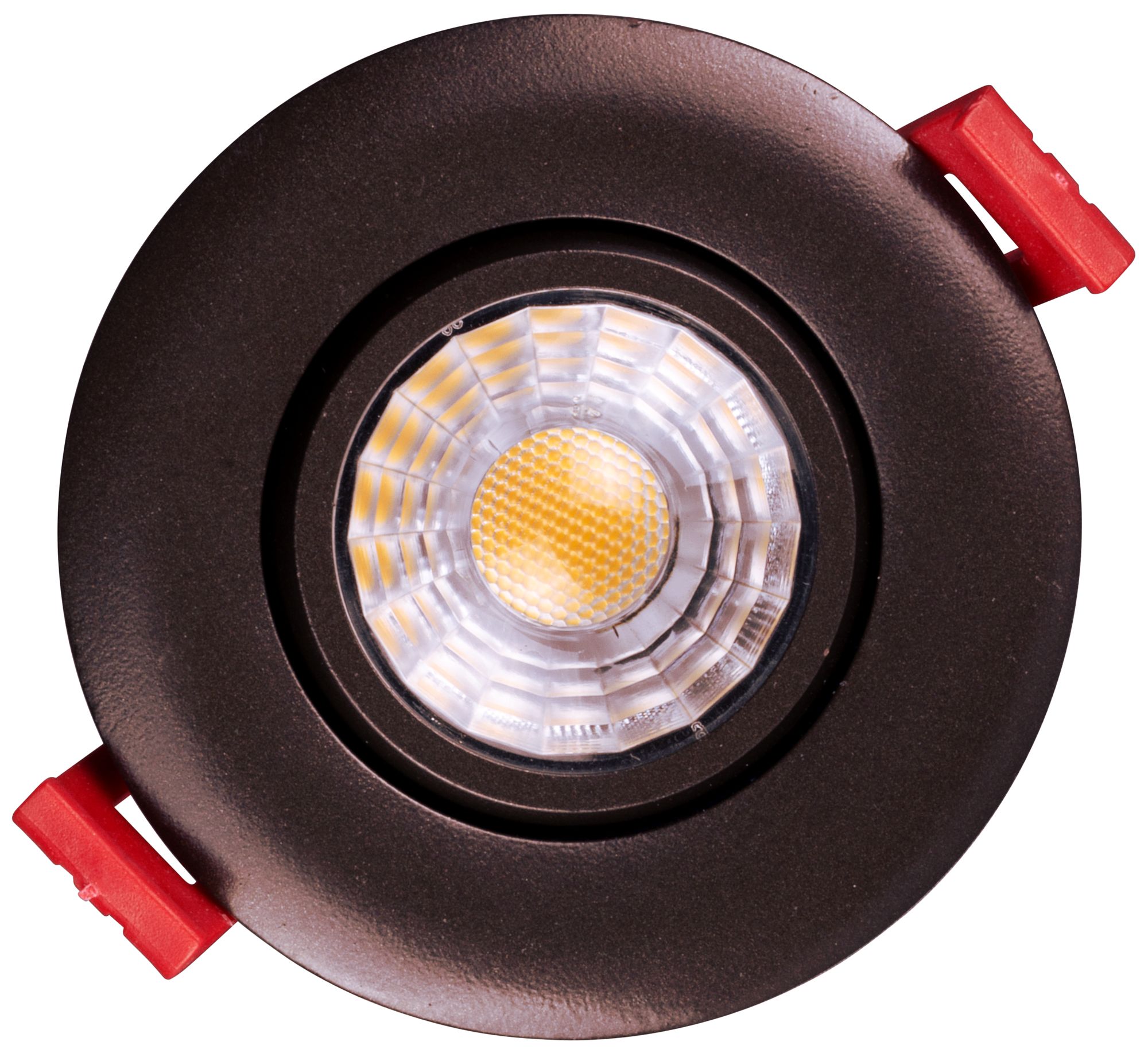 Nicor 3" OilRubbed Bronze LED Gimbal Recessed Downlight 65E66