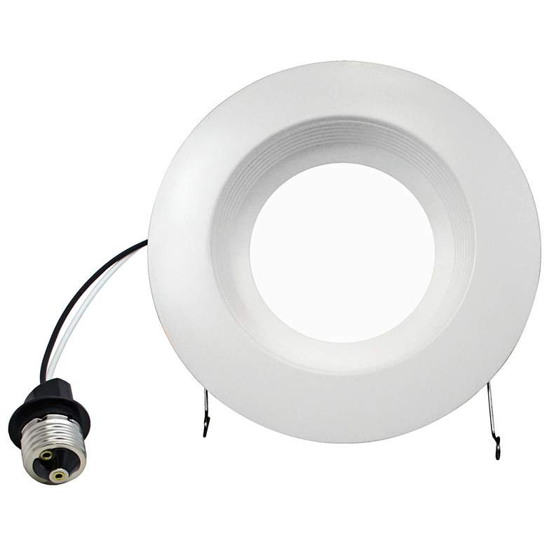 Image 3 Nicor DCR 5"/6" White 10.5W  LED Downlight with Baffle more views