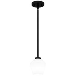 Nielson 1-Light Matte Black Mini Pendant Light