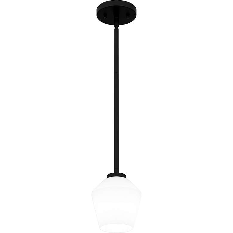 Image 4 Nielson 1-Light Matte Black Mini Pendant Light more views