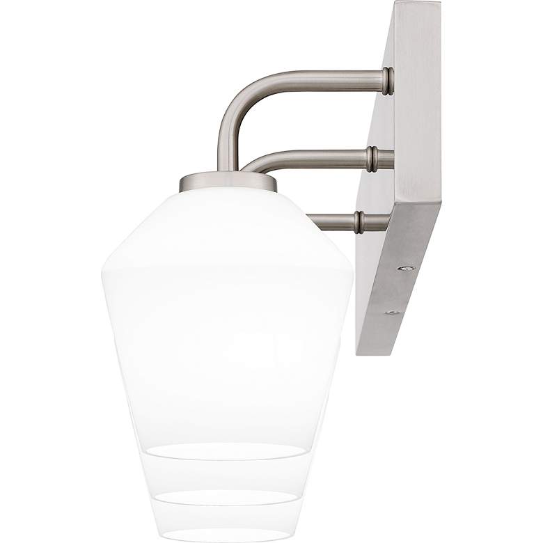 Image 6 Nielson 3-Light Brushed Nickel Bath Light more views