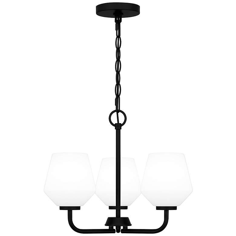 Image 1 Nielson 3-Light Matte Black Pendant Light