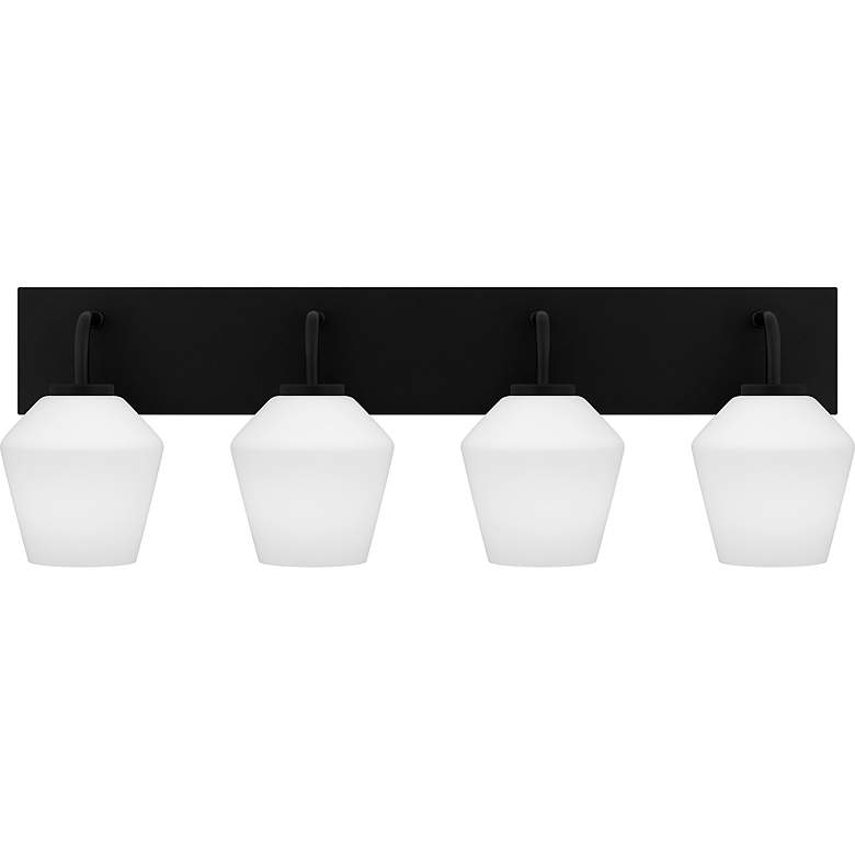 Image 4 Nielson 4-Light Matte Black Bath Light more views
