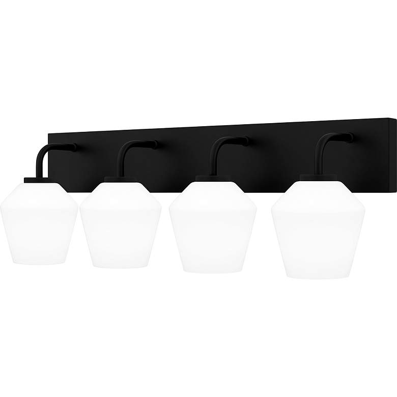 Image 5 Nielson 4-Light Matte Black Bath Light more views